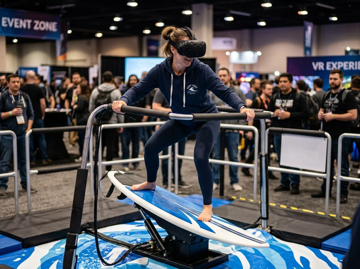 Simulateur Surf Réalité Virtuelle en Provence