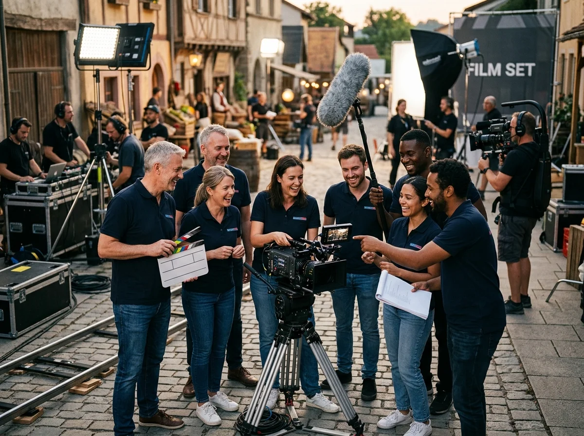 Team Building au Cœur d'un Tournage en Provence