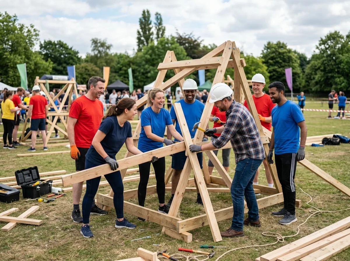 Team Building Challenge Construction en Provence