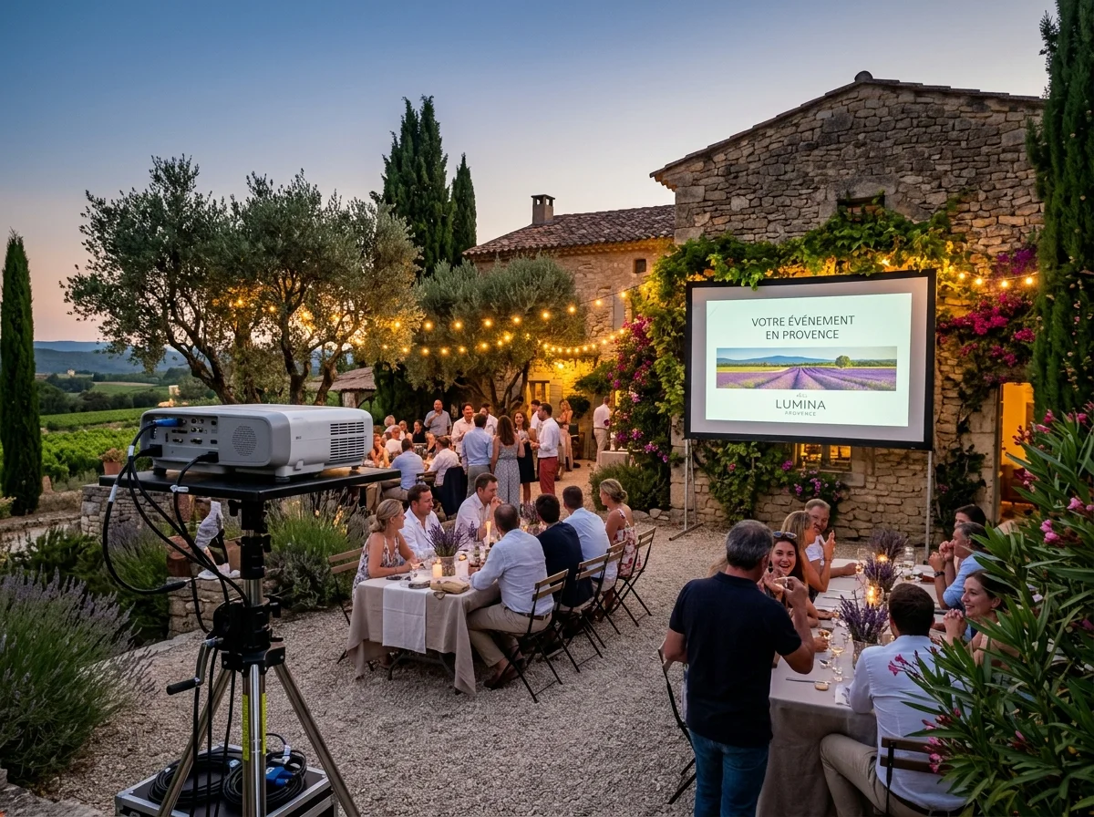 Vidéoprojecteur en Provence