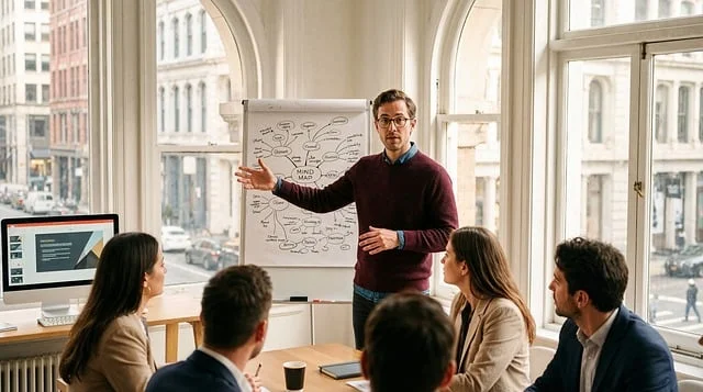 Presentation lors d'une journee d'etude en entreprise