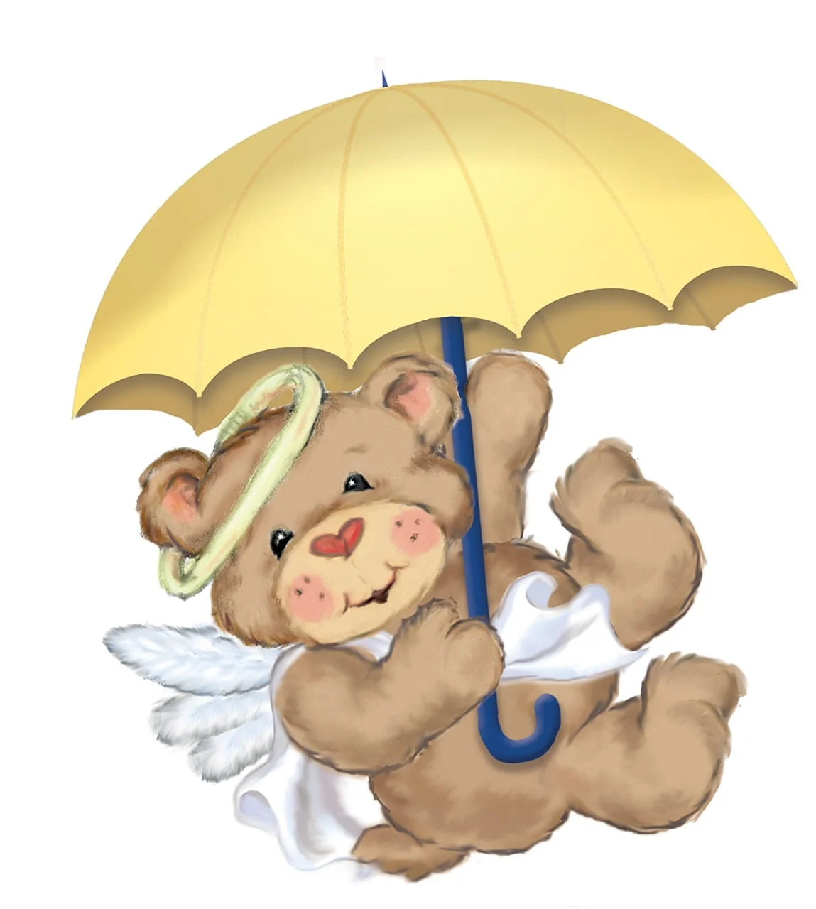 Ours en peluche et decoration douce pour une naissance