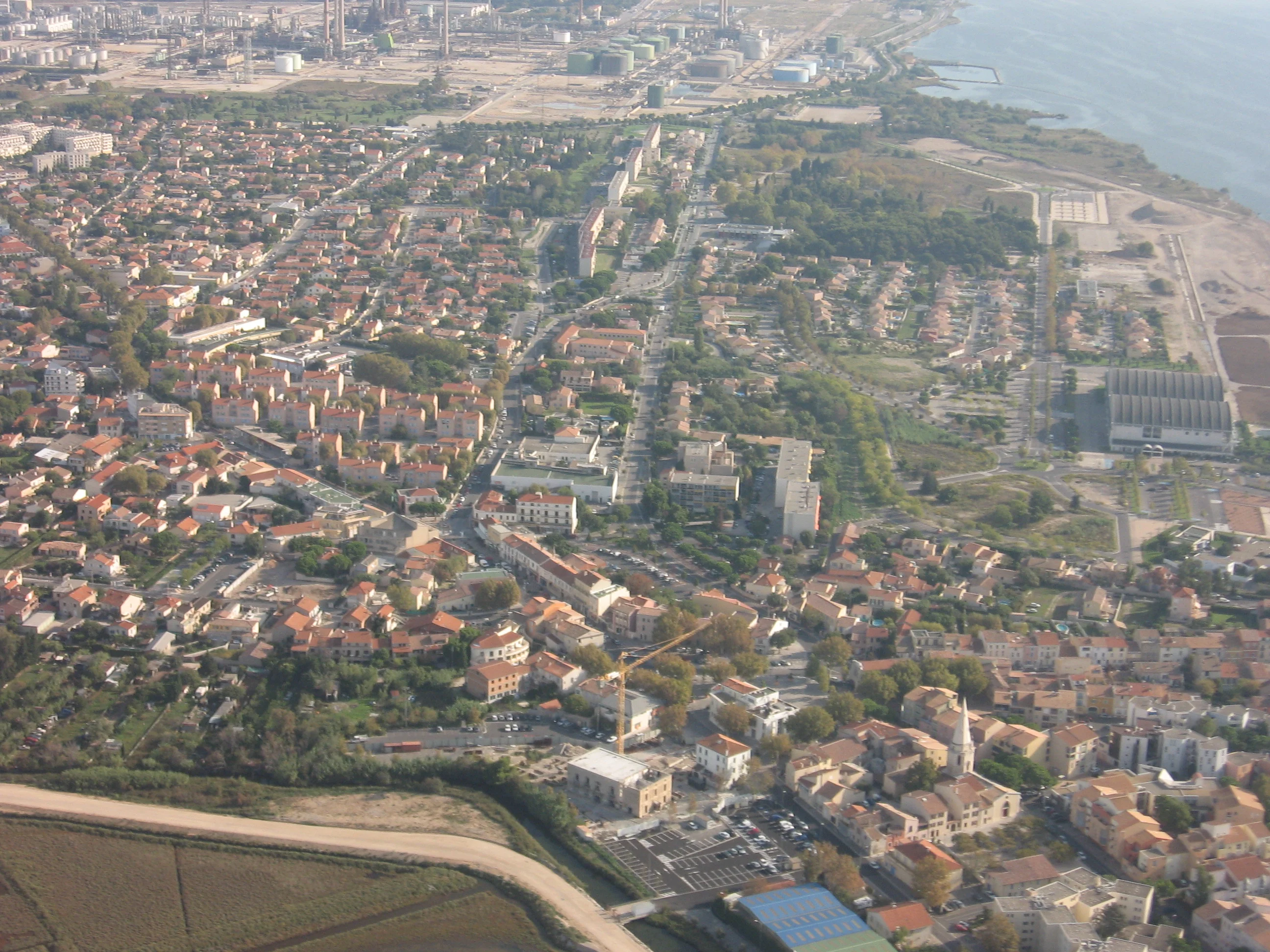 Vue sur Berre-l'Étang