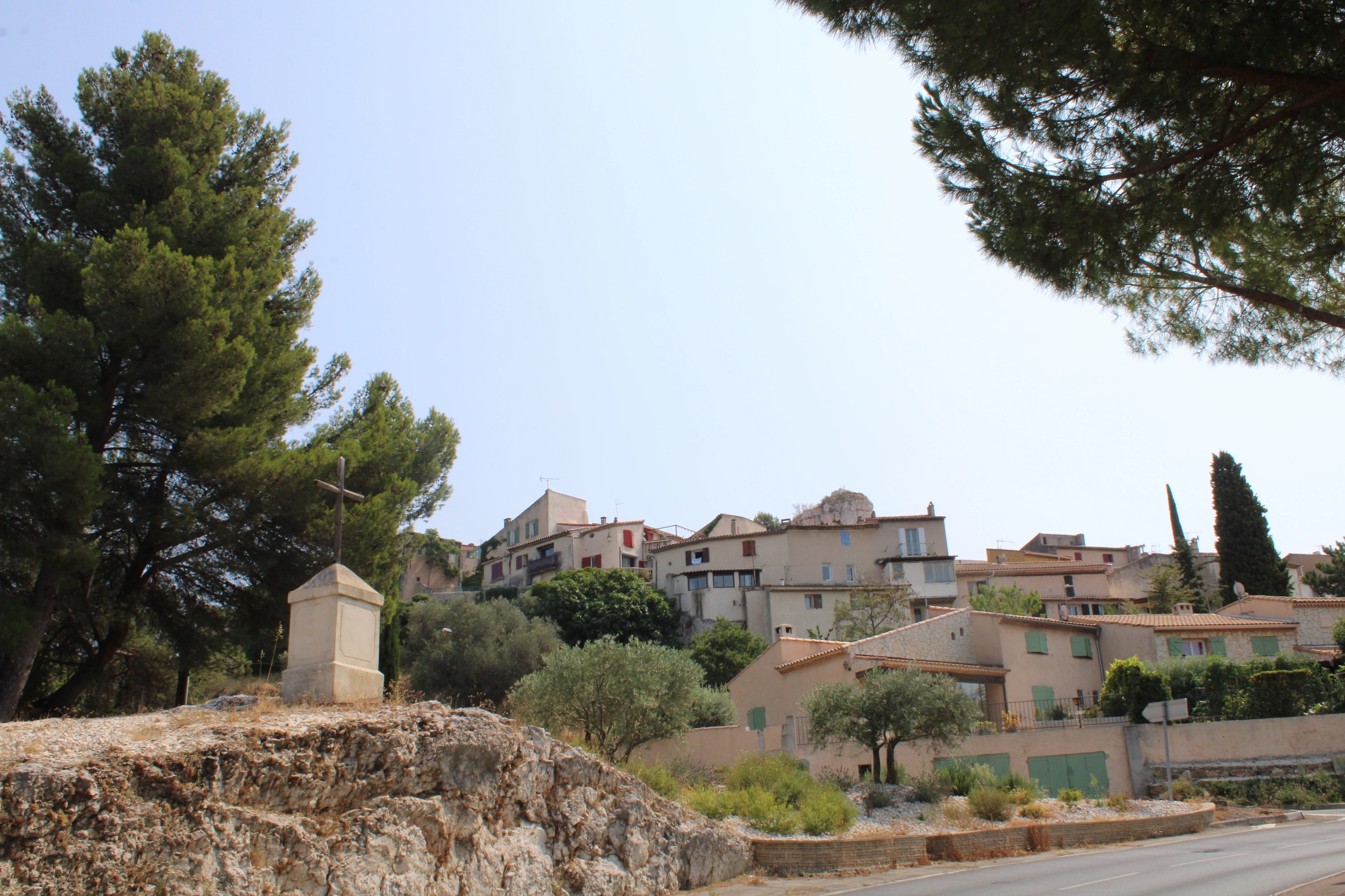 Vue du village de Bouc-Bel-Air