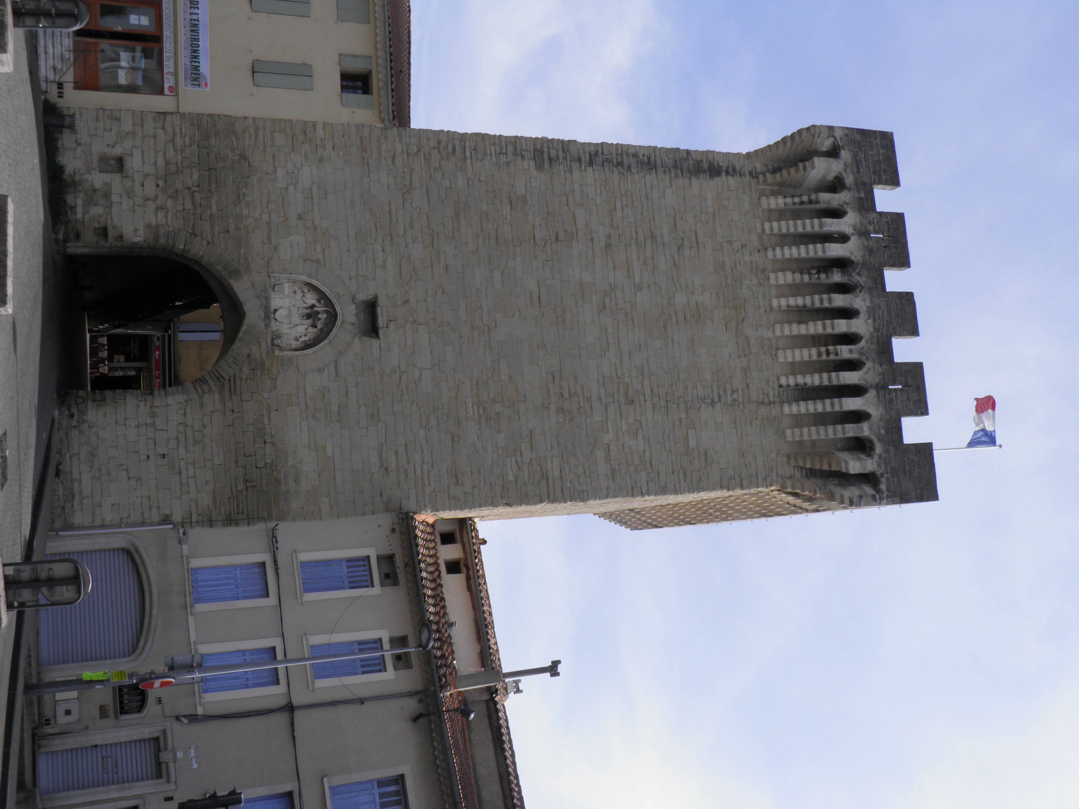 Porte d'Orange, vestige des remparts de Carpentras